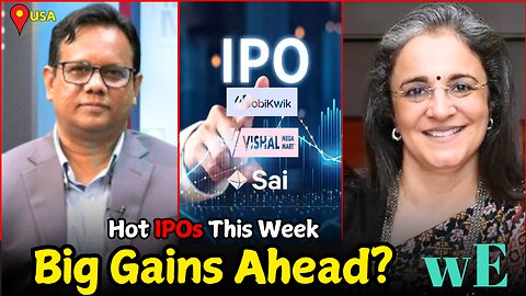 Top Indian IPOs: Mobikwik, Vishal Mega Mart, Sai Life Sciences & More – GMP, Listing Gains-WorldEye