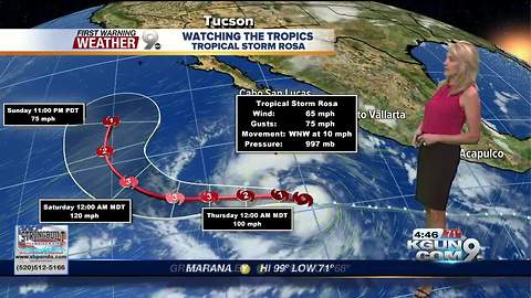 April's First Warning Weather September 26, 2018