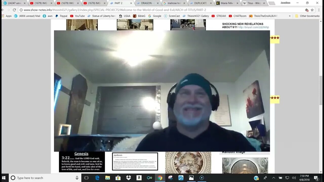 Coming to the Arch almost time to enter in - Jonathan Kleck