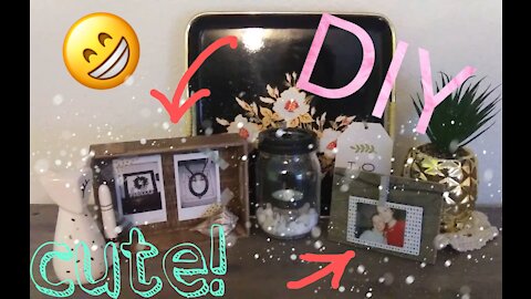 2 DIY Polaroid photo frames