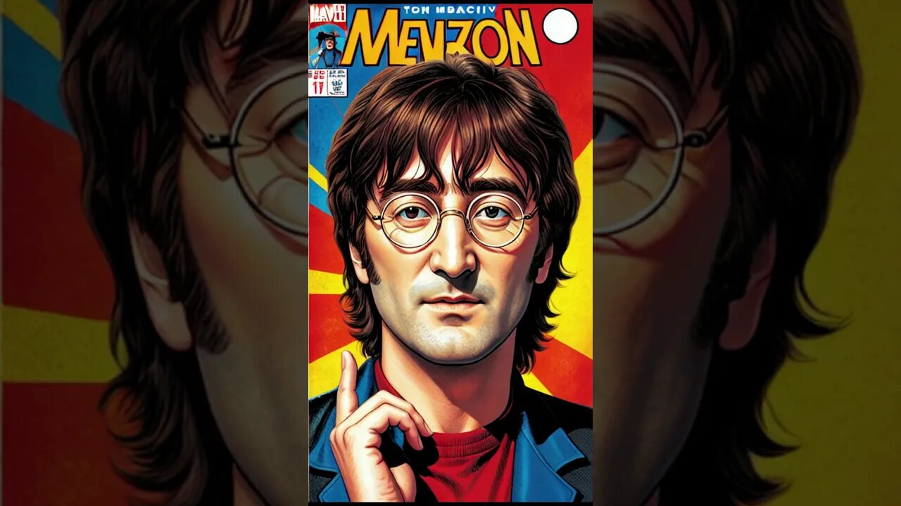 JOHN LENNON COVERS COMICS 04 #shorts