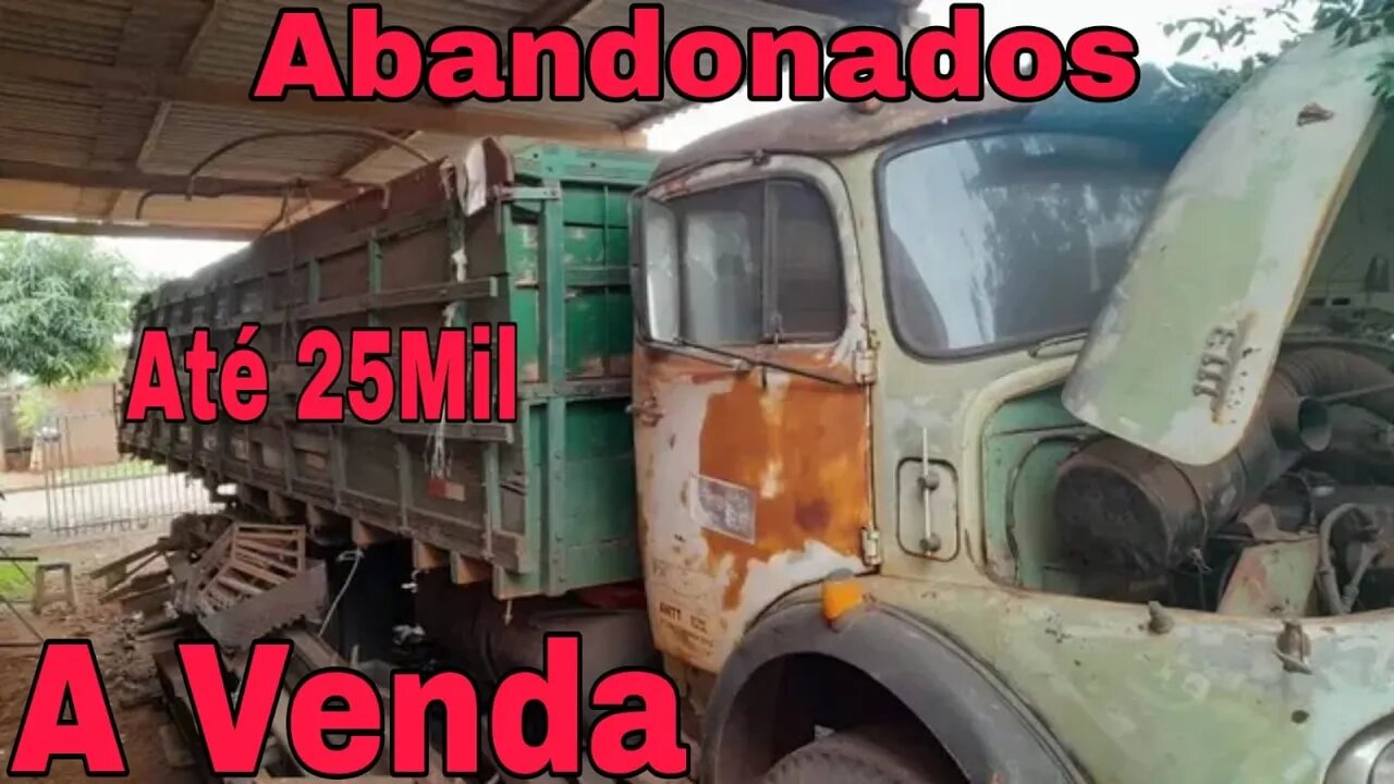 Caminhões Abandonados Repousando Brasil à Venda 📉 Oliveira Isaias