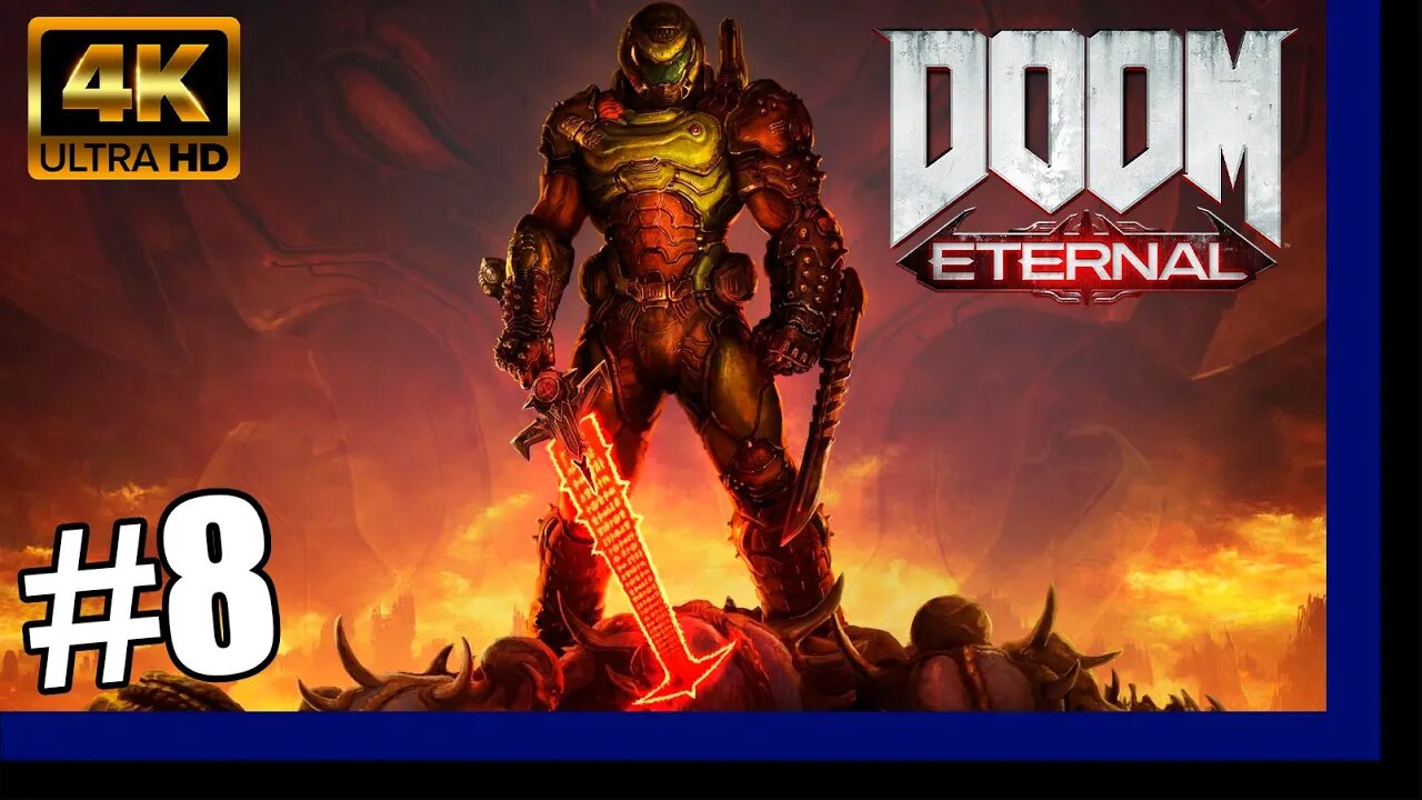 DOOM ETERNAL Modo Pesadelo - Resgatando o Crisol #8 [4K60]