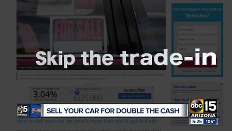 Sell your car for double the cash!