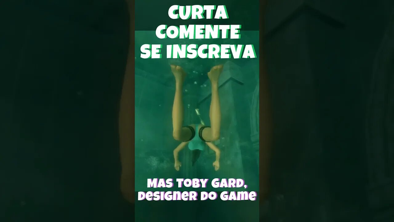 TOMB RAIDER E A POLÊMICA DA LARA CROFT NUA! #shorts #curiosidades #shortsgaming