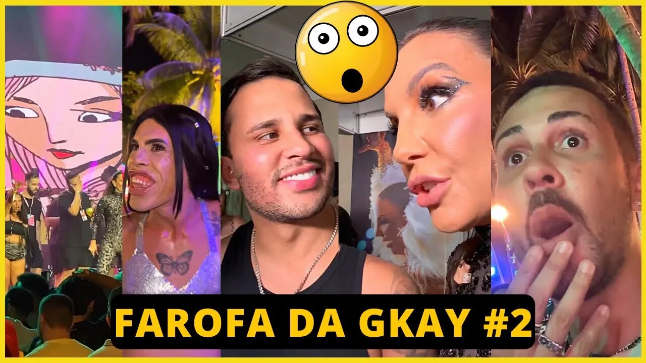 CARLINHOS E LUCAS NA FAROFA DA GKAY COM IVETE SANGALO QUE FALOU UMAS VERDADES PRA ELES