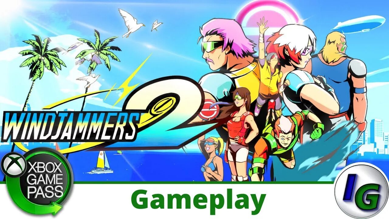 Windjammers 2 Gameplay on Xbox Game Pass