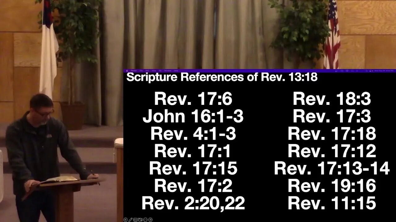 Revelation 13:18 (Bible Study) 9/28/22 PM