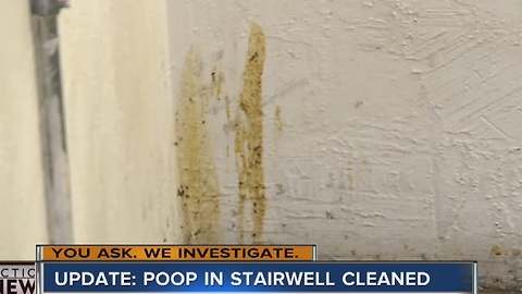 YOU ASK UPDATE: Apartments plagued with feces finally clean