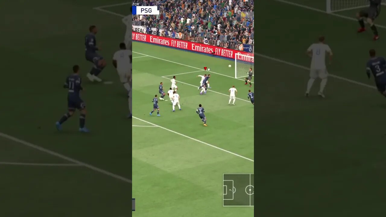 BEST GOAL - SERGIO RAMOS - REAL MADRID / FIFA 22 / PLAYSTATION 5 (PS5) GAMEPLAY -