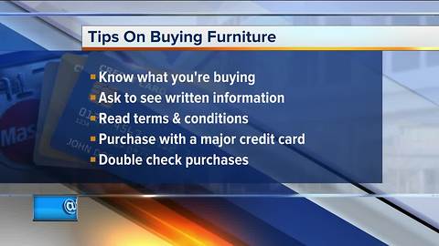 Call 4 Action: Tips for buying furniture without being scammed