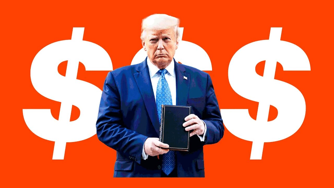 Trump calling on nation to "Pray and buy his bible" during Holy Week