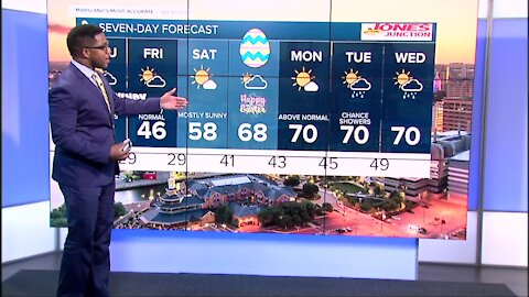 WMAR-2 News Weather at 11