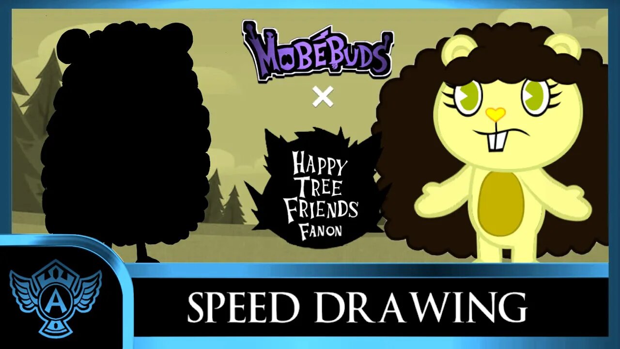 Speed Drawing: Happy Tree Friends Fanon - Taylor | Mobebuds Style