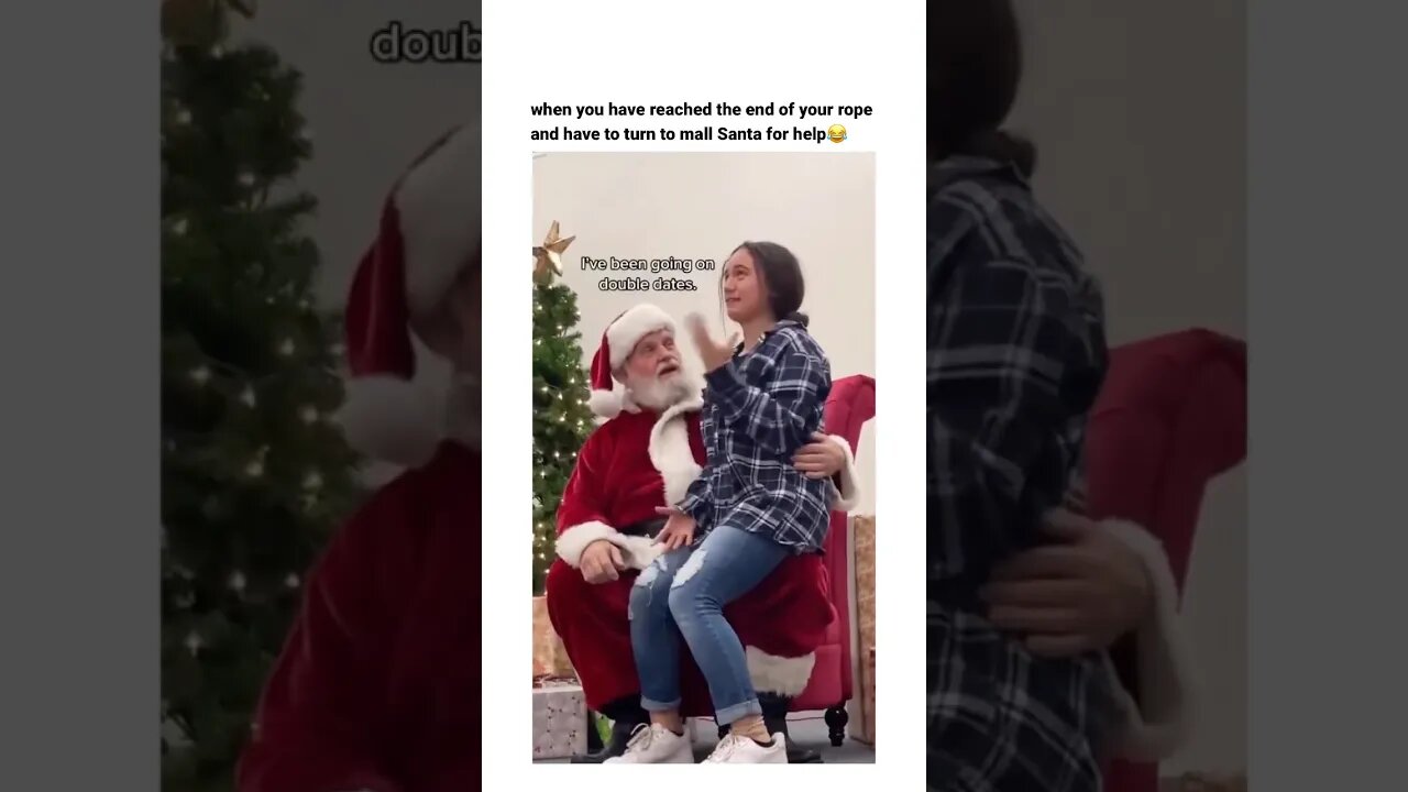 Santa studied therapy in Summer ðŸ˜ðŸ˜‚#shorts #funny #emotional #girl