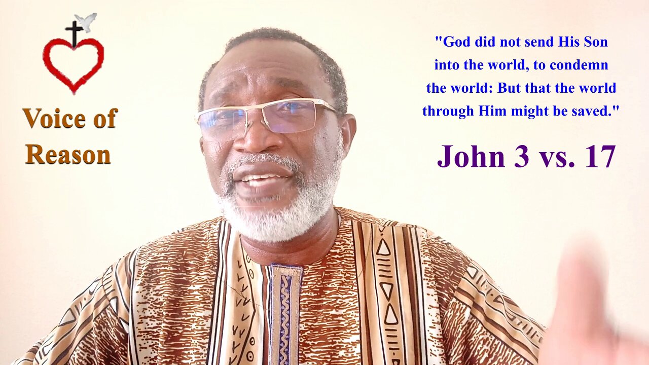 He Came to Save, Not Condemn the World.