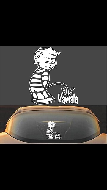 Trump Pees on Kamala