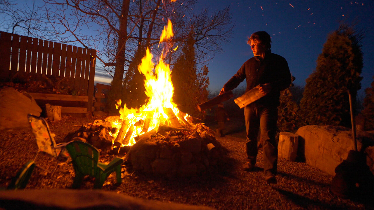 The kids wanted to make S'mores. Daily Vlog #548