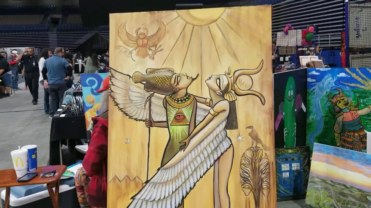 Check out this Awesome Egyptian Hieroglyphics Custom Art