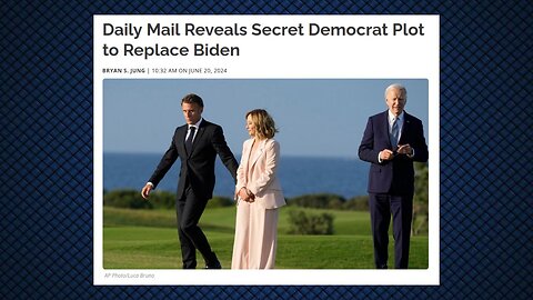 Democrats Secret Plan to Replace Joe Biden