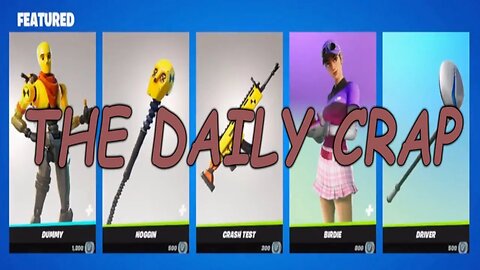 🏆💩The Daily Crap in the Item Shop of the Fortnite Store for 5/1/2023.💩🏆(No Commentary.)