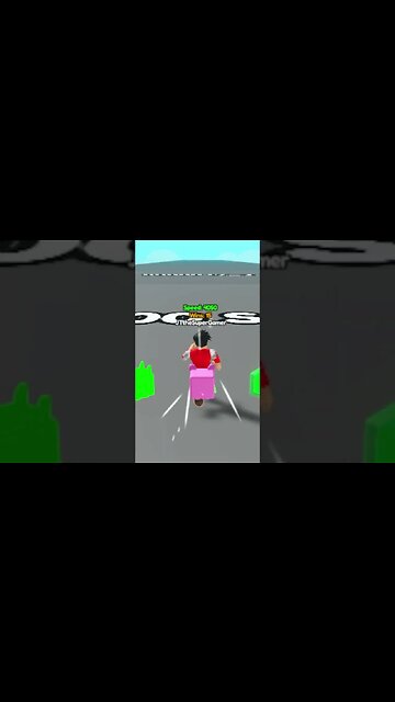 I ran fast on Roblox And This Happened #short