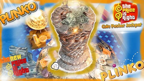 MAJOR 2 PART VIDEO EVER! First Video Ever like This! And Its Amazing! High Limit Coin Pusher PLINKO!