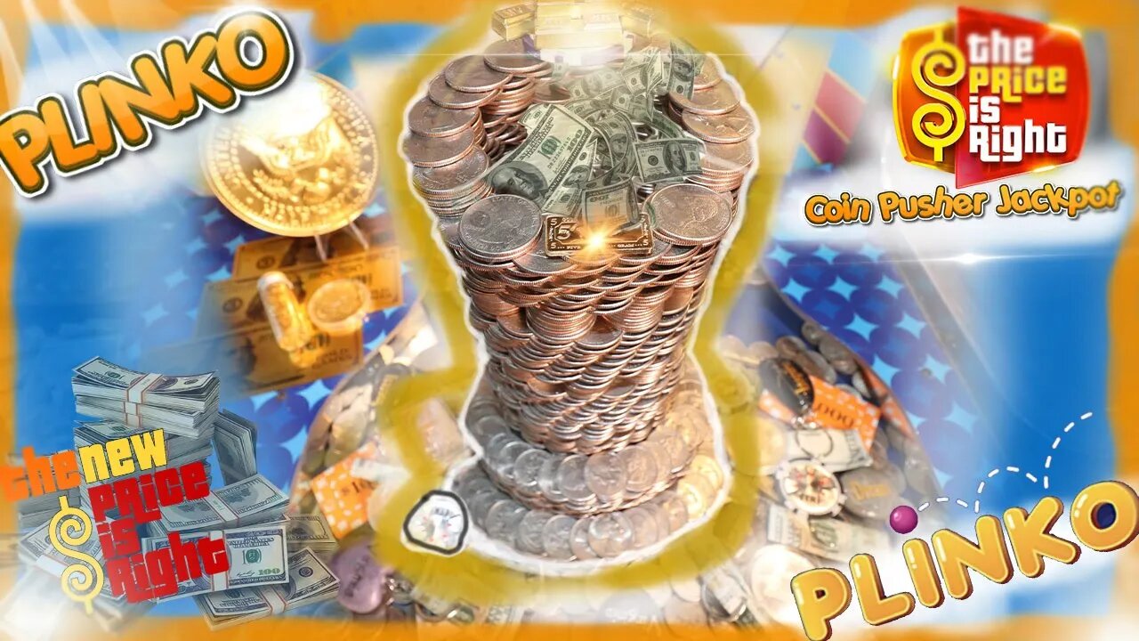 MAJOR 2 PART VIDEO EVER! First Video Ever like This! And Its Amazing! High Limit Coin Pusher PLINKO!