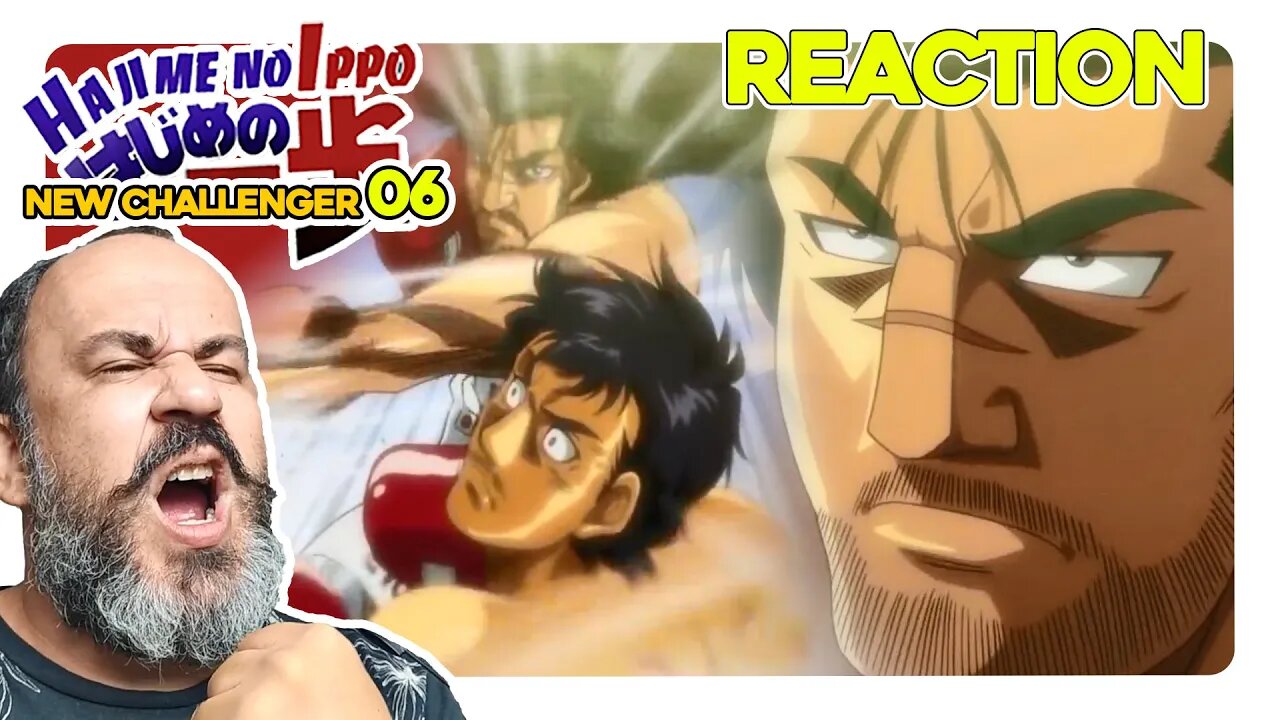 O GRANDE EMBATE COMEÇA! DATE vs MARTINEZ | REACT hajime no ippo new challenger episódio 6