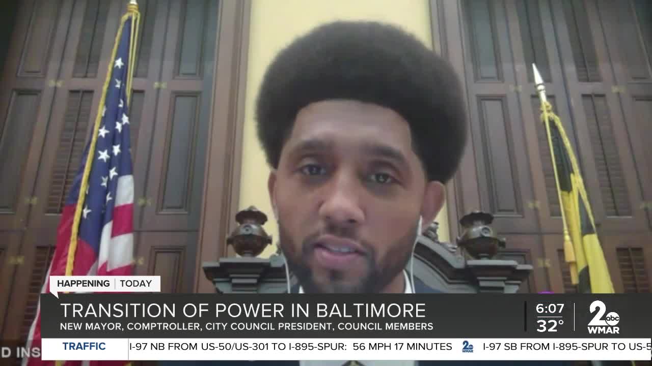 Transition of power in Baltimore