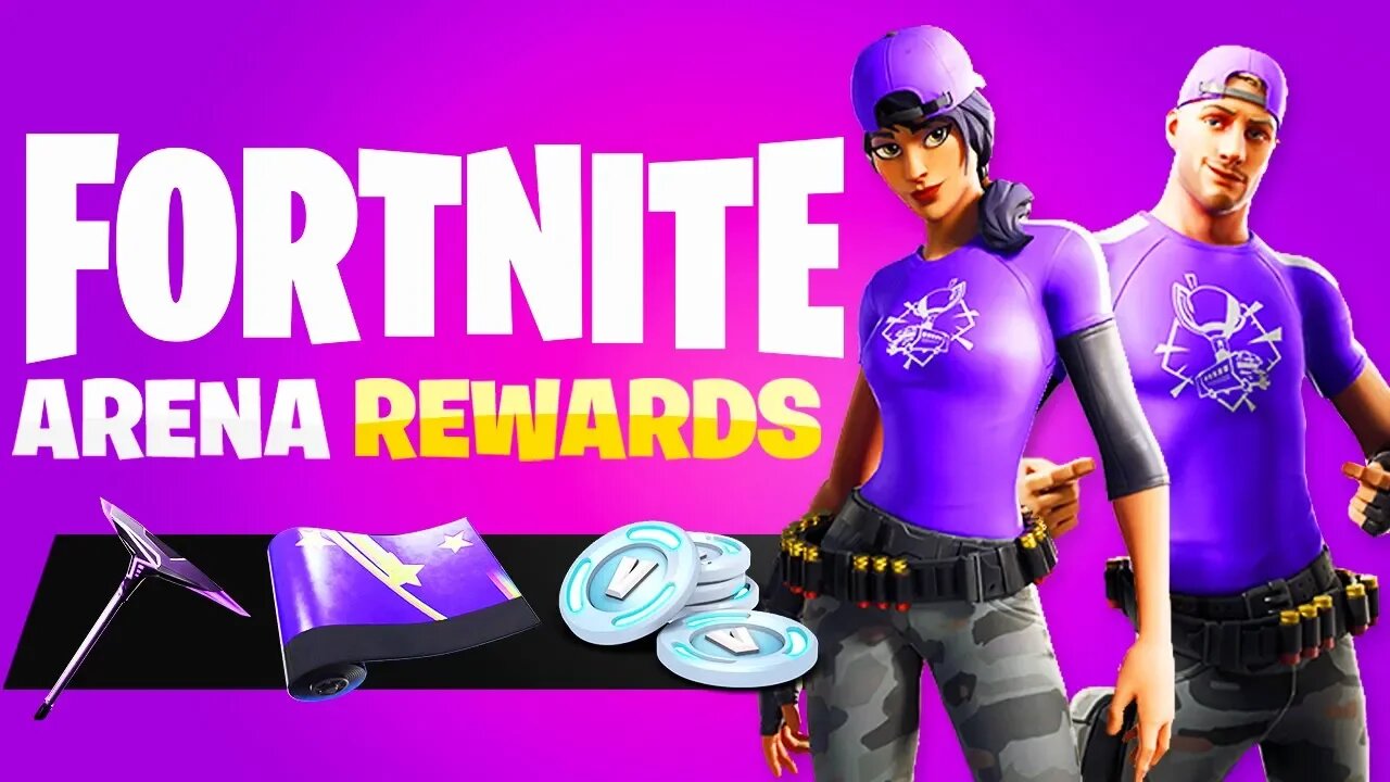 8 NEW FREE ARENA REWARDS in FORTNITE.. (FINALLY)