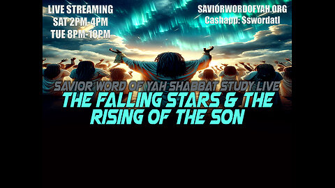 The Falling Stars & The Rising Son- Shabbat Study Live