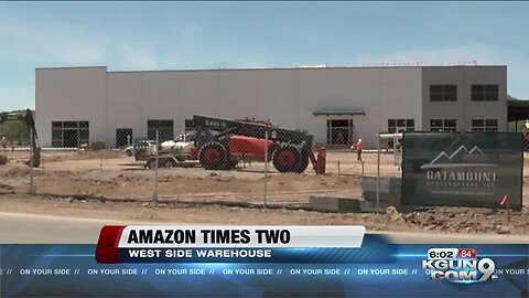 New Amazon site building on Tucson’s west side