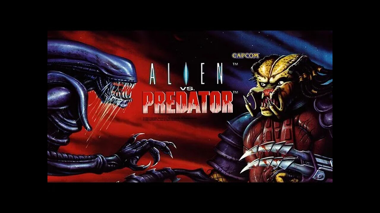 Alien Vs Predator arcade long play