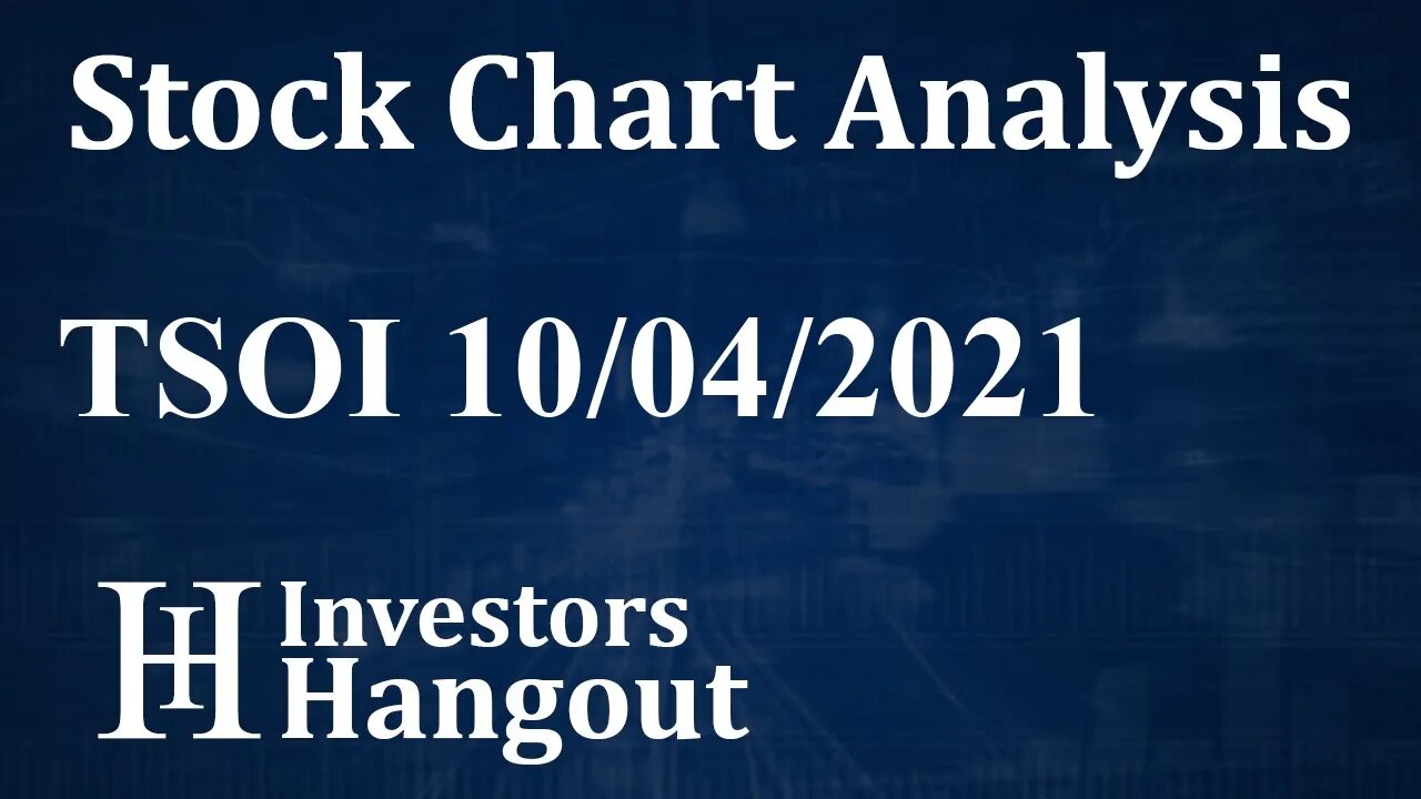 TSOI Stock Chart Analysis Therapeutic Solutions International Inc. - 10-04 2021