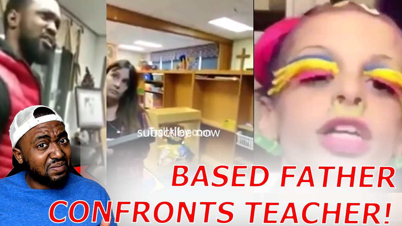 Woke Teacher Gets Called Out After BASED Father CONFRONTS Her For Putting Son In A Dress!