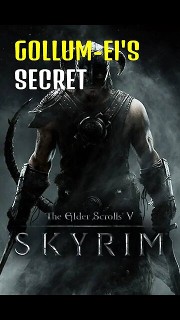 Modded Skyrim LE Gameplay 2021 - Golum Ei's Secret #Shorts