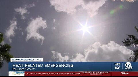 Heat-related emergency calls spike in July