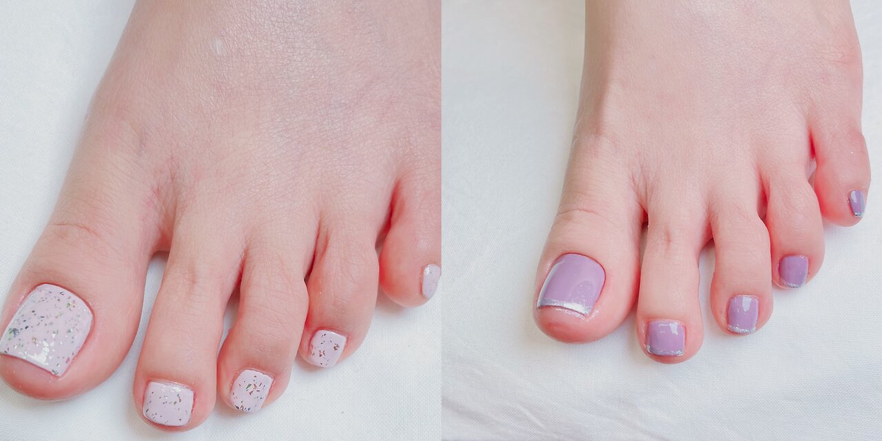 #02 Fun| Simple| Easy Nail/Toe/Foot Art Designs #cirque colors #ella+mila #2024