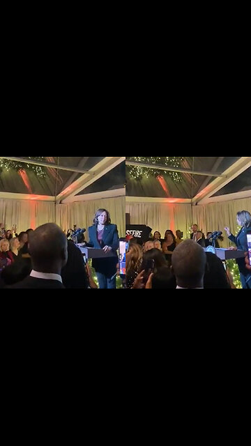 Dem Lawmaker Screams Over Kamala Harris' Holiday Party Speech, Igniting Response