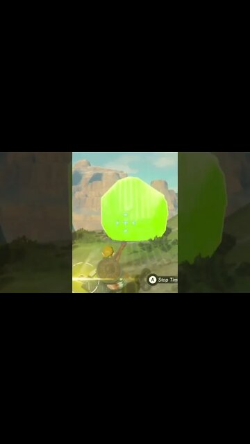 BOTW: Using Stasis to Move a Boulder