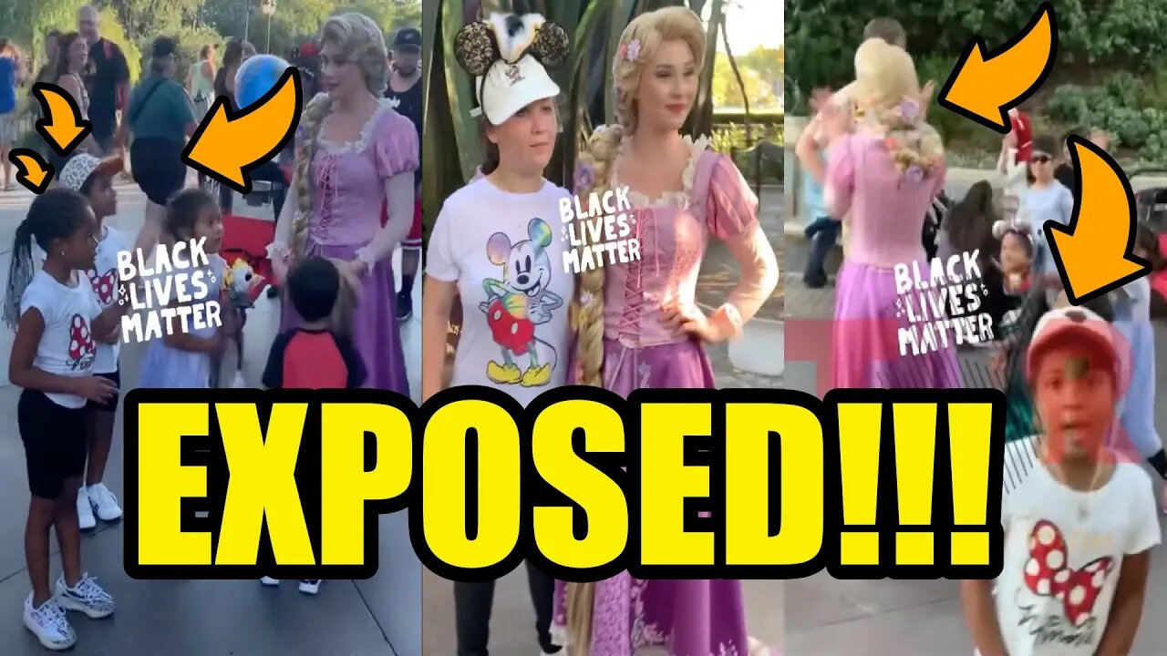 Disneyland Racism 😱 Two Black Girls Suffer Racism After Rapunzel Refused Taking Pictures With Them