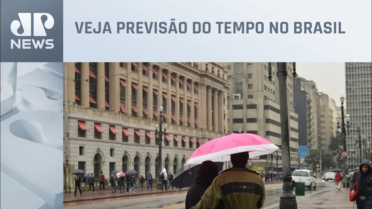 Frente fria muda o tempo no Sudeste nesta semana