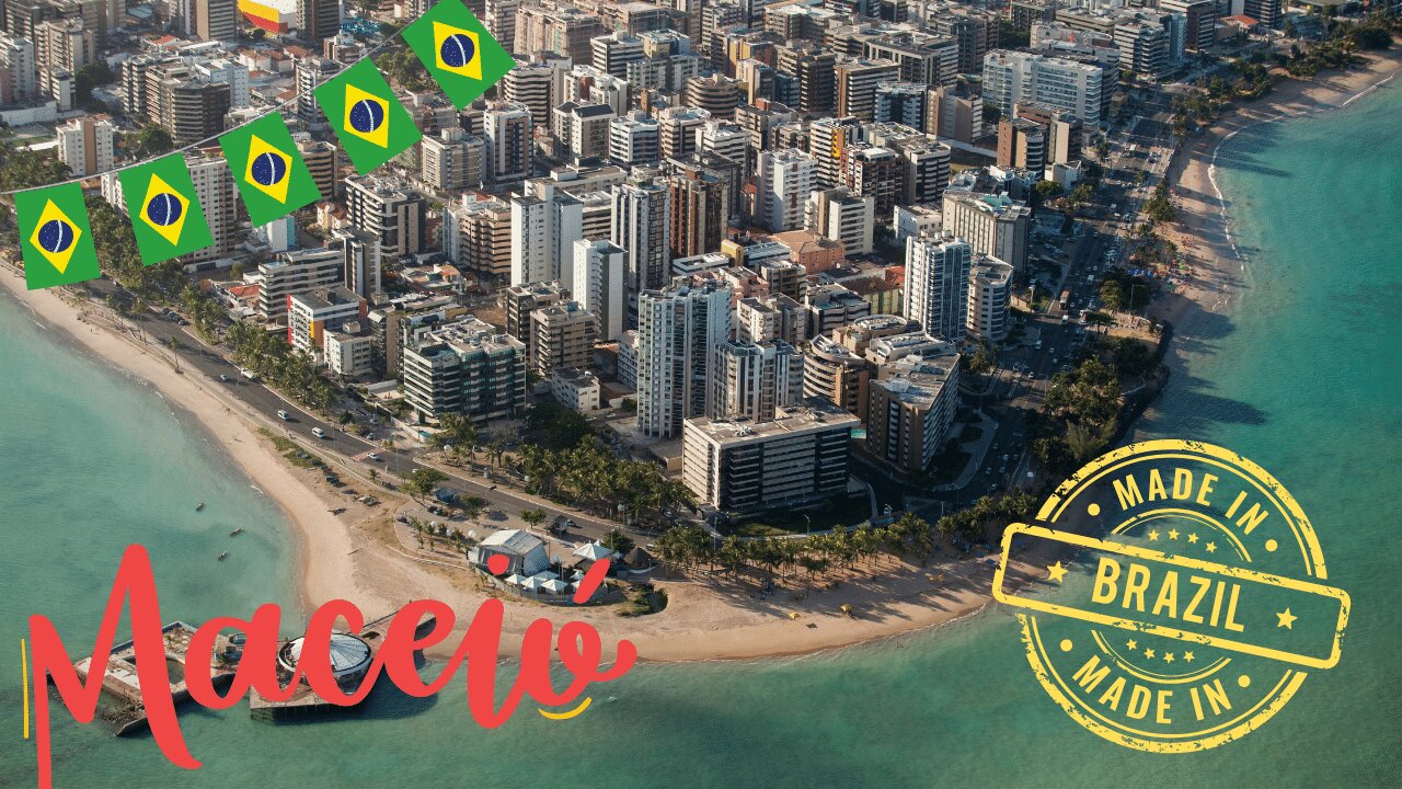 Maceio, Brazil 🇧🇷 _ 4K Drone Footage