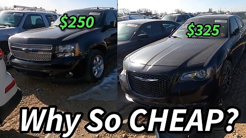 Tahoe And Chrysler 300 Cheap Copart Walk Around with @NewYorkInYourCity