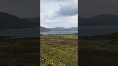 Mountain Glas-Bheinn Mhor & Loch Ainort on the Isle of Skye Scotland