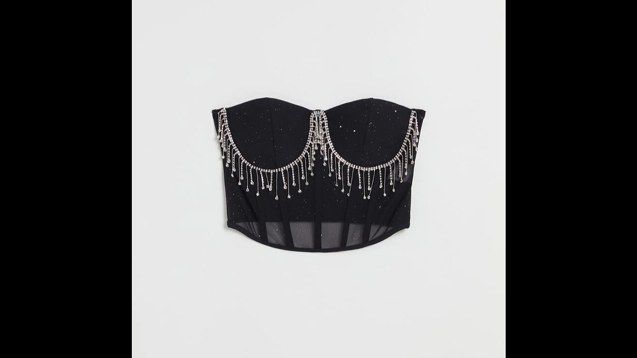 Women's corset bra