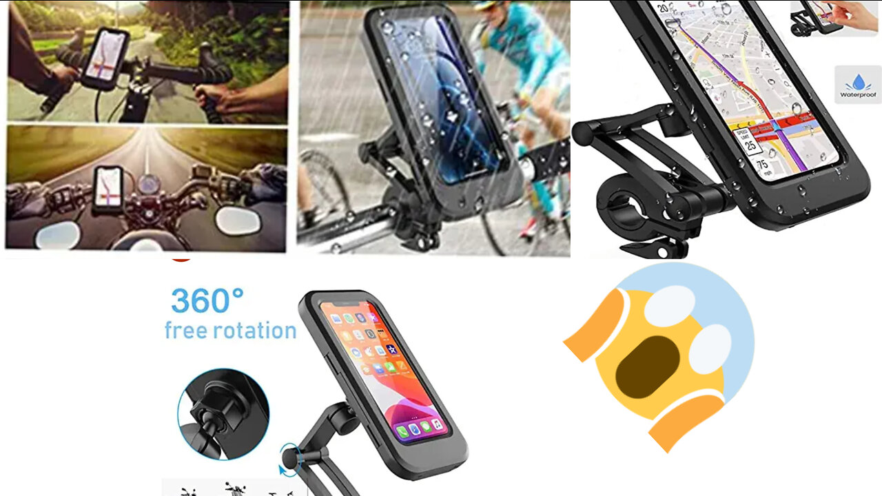 Phone holder for cycle