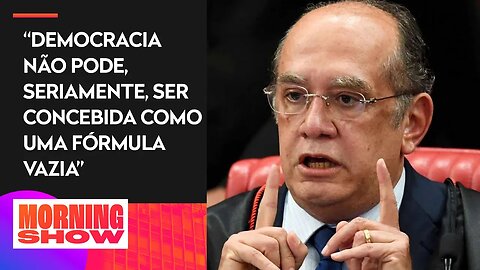 Gilmar Mendes: “Conceito de democracia não é relativo”
