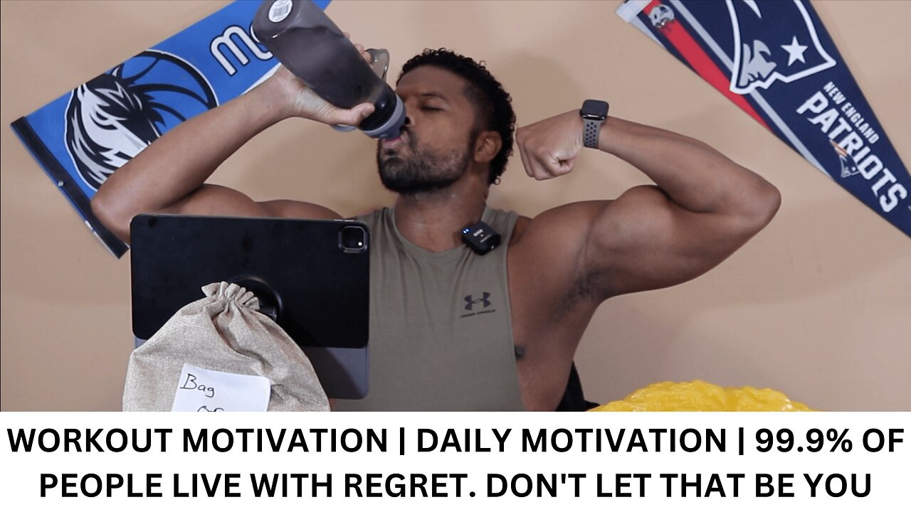 WORKOUT MOTIVATION | DAILY MOTIVATION | 99.9% OF PEOPLE LIVE WITH REGRET. DON'T LET THAT BE YOU